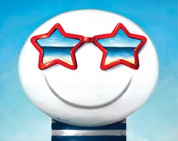 Sun Sea And Sunglasses II by Doug Hyde - Limited Edition on Paper sized 14x11 inches. Available from Whitewall Galleries