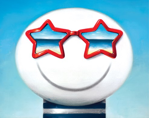 Sun Sea And Sunglasses II by Doug Hyde - Limited Edition on Paper